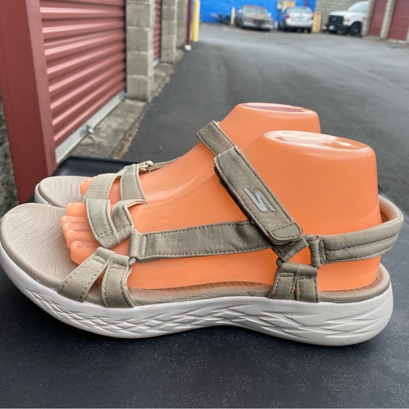 Skechers 15316 On-The-Go 600-Brilliancy Women’s Tan Sport Sandals Size 9 - Picture 5 of 13